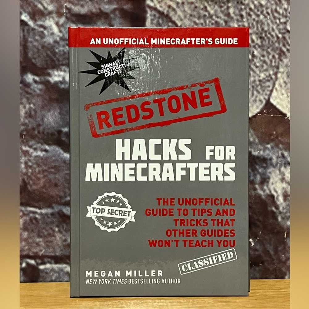 Hacks for Minecrafters: Redstone: The Unofficial Guide to Tips and Tricks Book